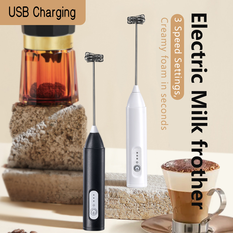 Pocket Coffee Maker - Wireless Milk Frothers Electric Recharge Handheld