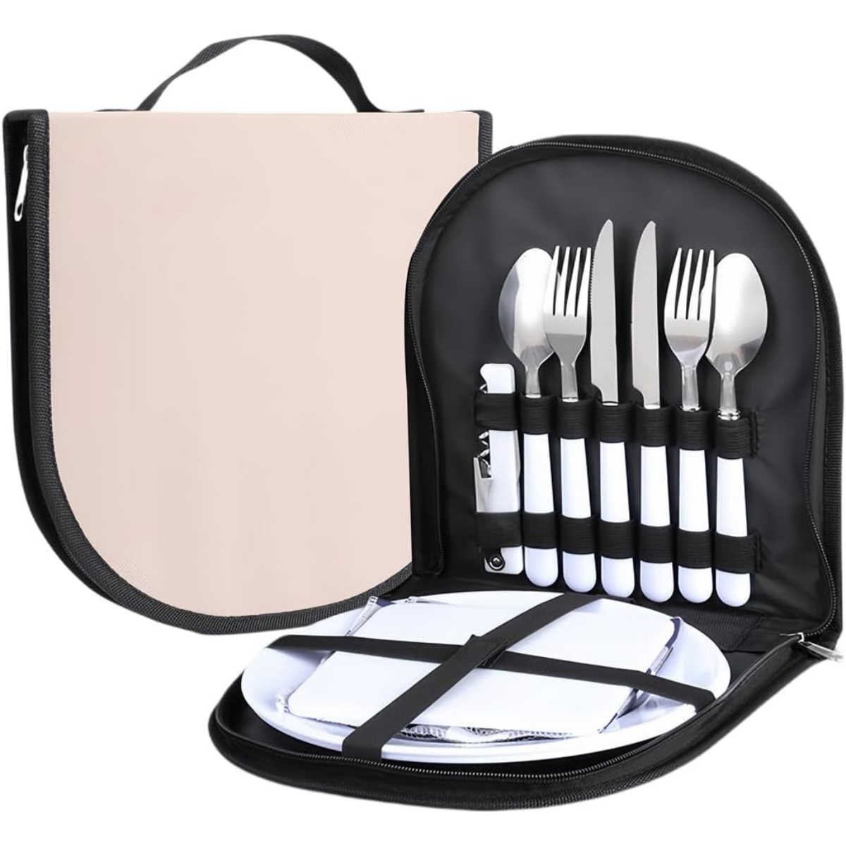 Camping Cooking Utensil Holder - Camping Travel Cooking Utensils Organizer Travel