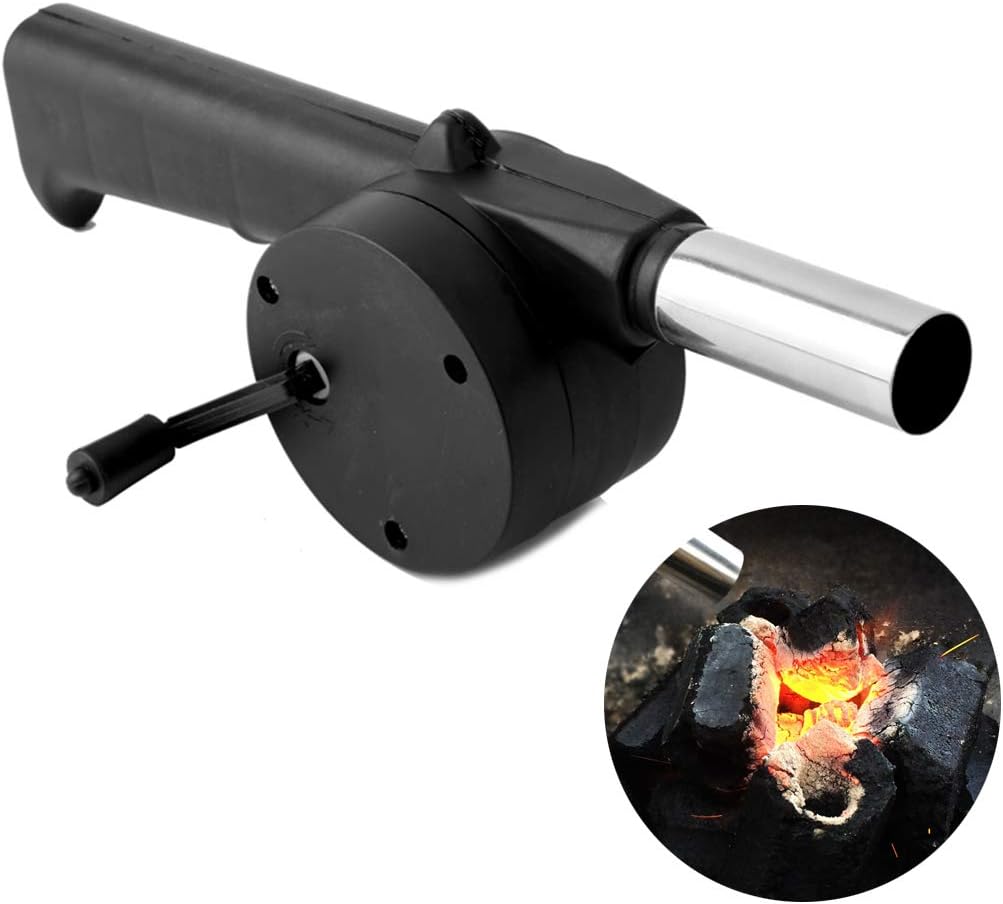 Camping Cooking Recipes - Outdoor Cooking Barbecue Blower Portable Hand