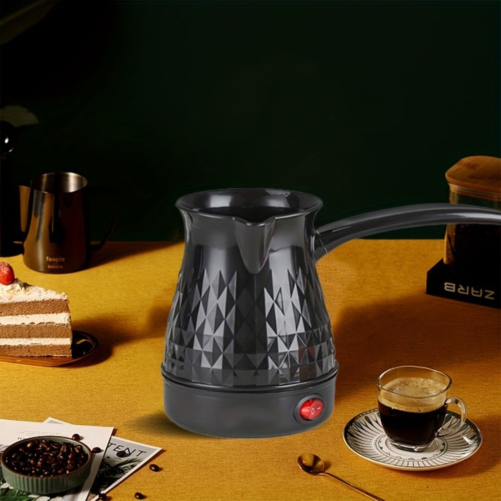 Pocket Coffee Maker - Comfortable Grip Electric Turkish Coffee Pot