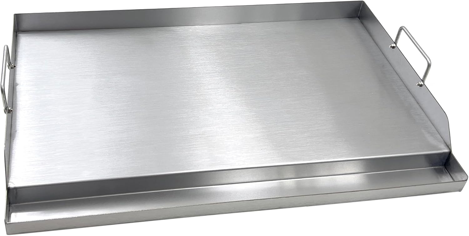 Camping Cooking Flat Top - Stainless Steel Flat Top BBQ Cooking