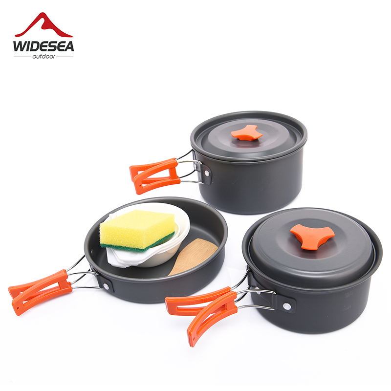 Camping Cooking Recipes - Widesea Camping Outdoor Cookware Set Tableware
