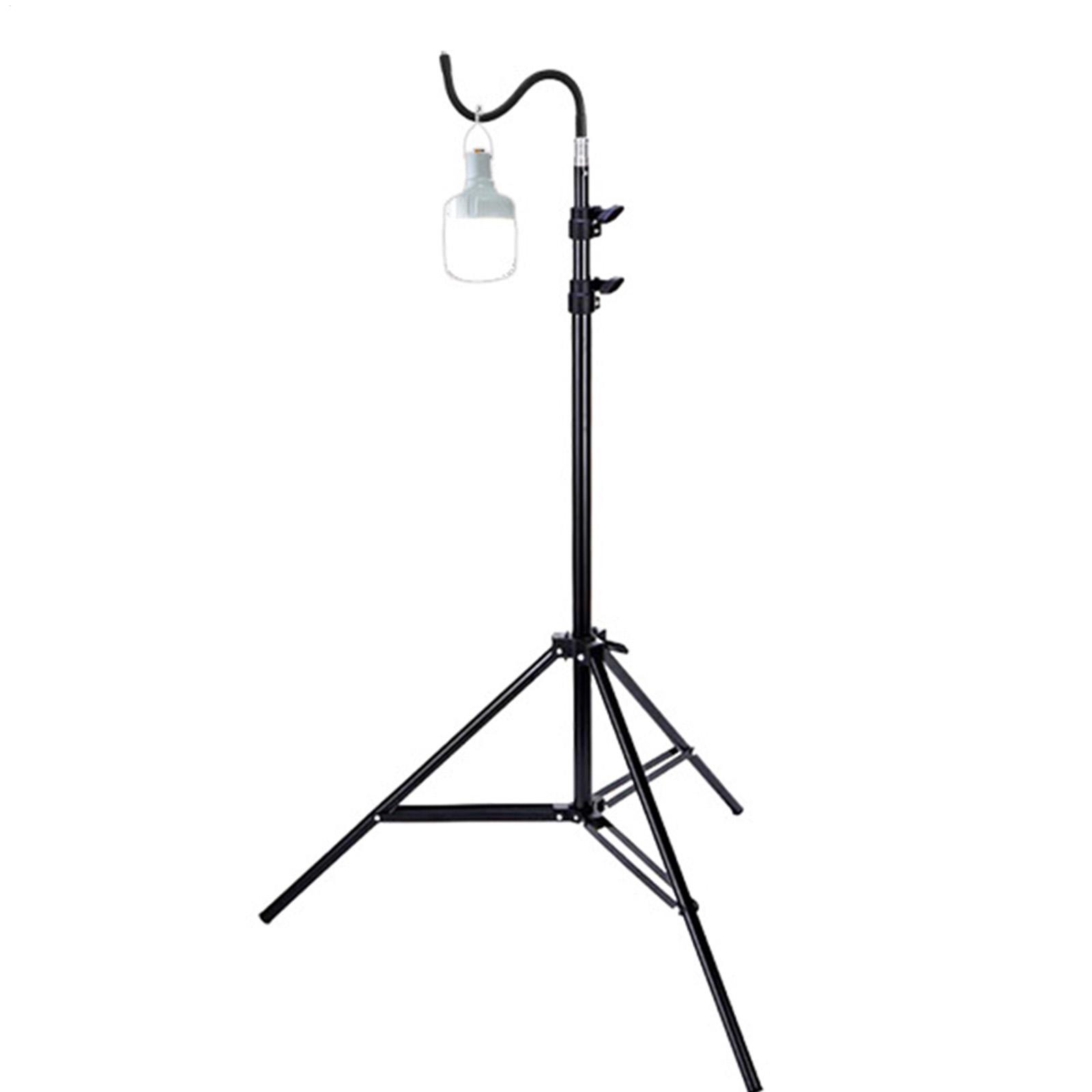Camping Cooking Tripod - 2m Campinglight Stand Folding Telescoping Tripod