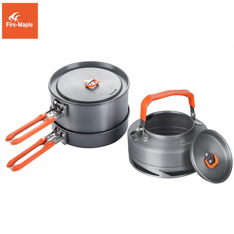 Camping Cooking Recipes - Fire Maple Camping Cookware Utensils Dishes