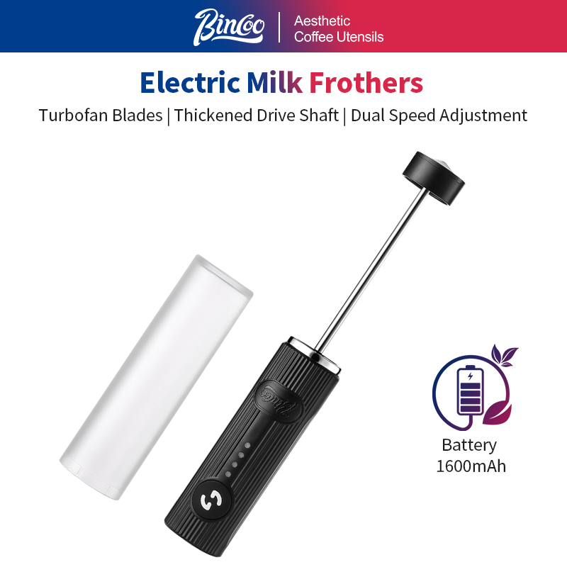 Pocket Coffee Maker - BINCOO Electric Coffee Frother USB Rechargeable