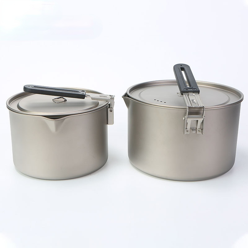 Frying Pot Cooking Pot Pure Ti - Camping Cooking Noodles 评论和价格
