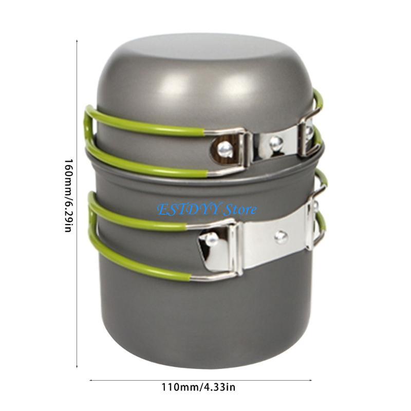 G6DE Camping Cookware Kits Fol - Camping Cooking Easy 评论和价格