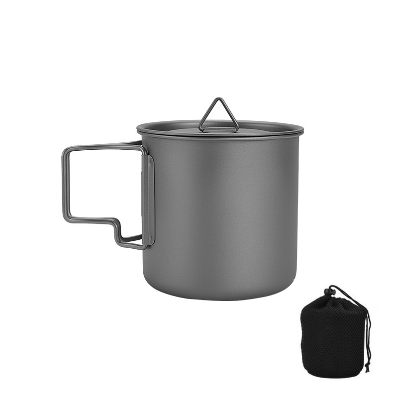 Titanium Camping Mug with Fold - Camping Cooking Recipes 评论和价格