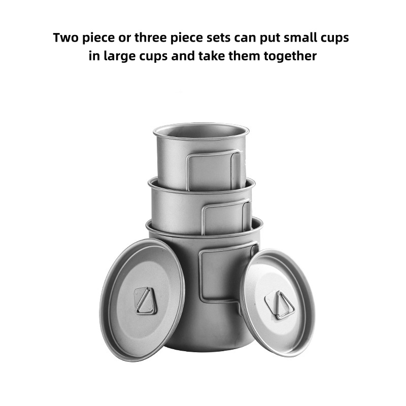 Titanium Camping Mug with Fold - Camping Cooking Recipes 评论和价格