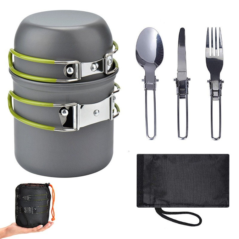 Outdoor Portable Camping Cookw - Camping Cooking Easy 评论和价格