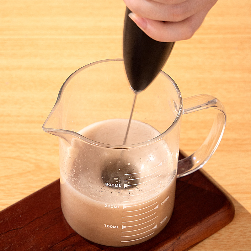 1 Set of Electric Milk Mixer + - Pocket Coffee Maker 评论和价格