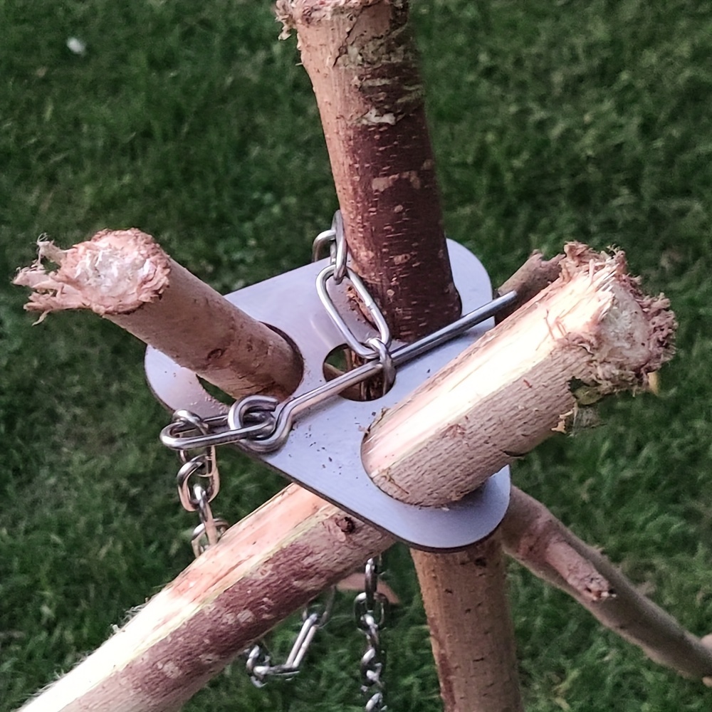 Portable Detachable Outdoor Ba - Camping Cooking Tripod 评论和价格