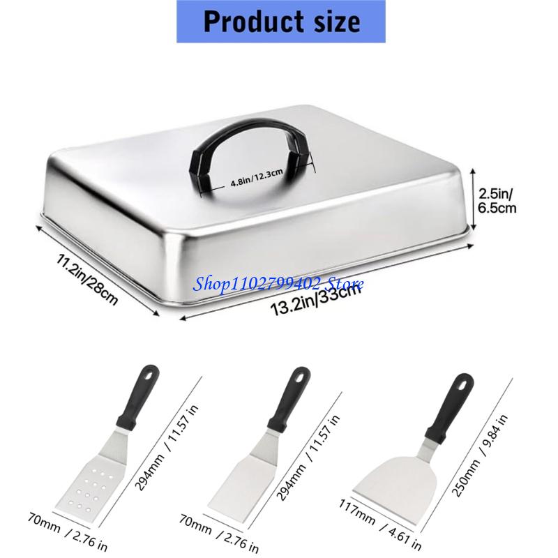 547F Square Cooking Cover for  - Camping Cooking Flat Top 评论和价格