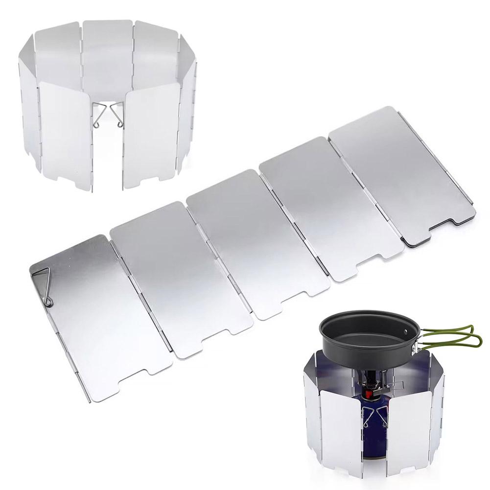 Outdoor Foldable Wind Shield C - Camping Cooking Tripod 评论和价格