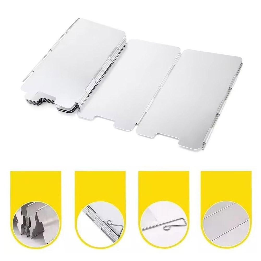 Outdoor Foldable Wind Shield C - Camping Cooking Tripod 评论和价格
