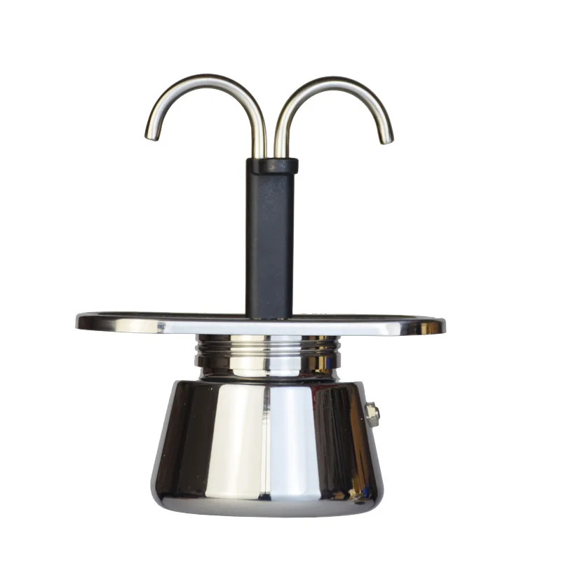 200ML Mini Moka Pot Double Tub - Pocket Coffee Maker 评论和价格