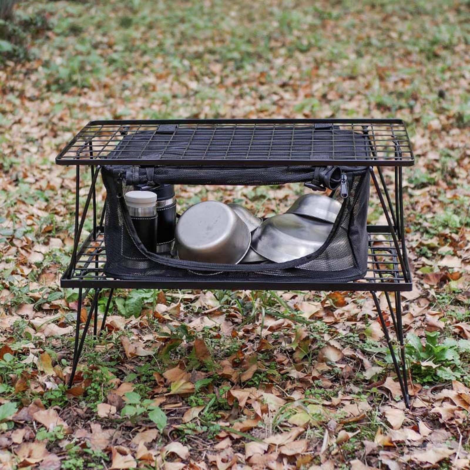 Tableware Storage Bag Portable - Camping Cooking Box 评论和价格