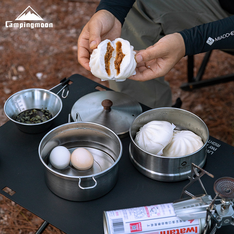 CAMPINGMOON S371 Sera Pot With - Camping Cooking Noodles 评论和价格