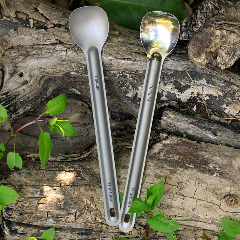Tiartisan Pure Titanium Cutler - Camp Spork Set 评论和价格