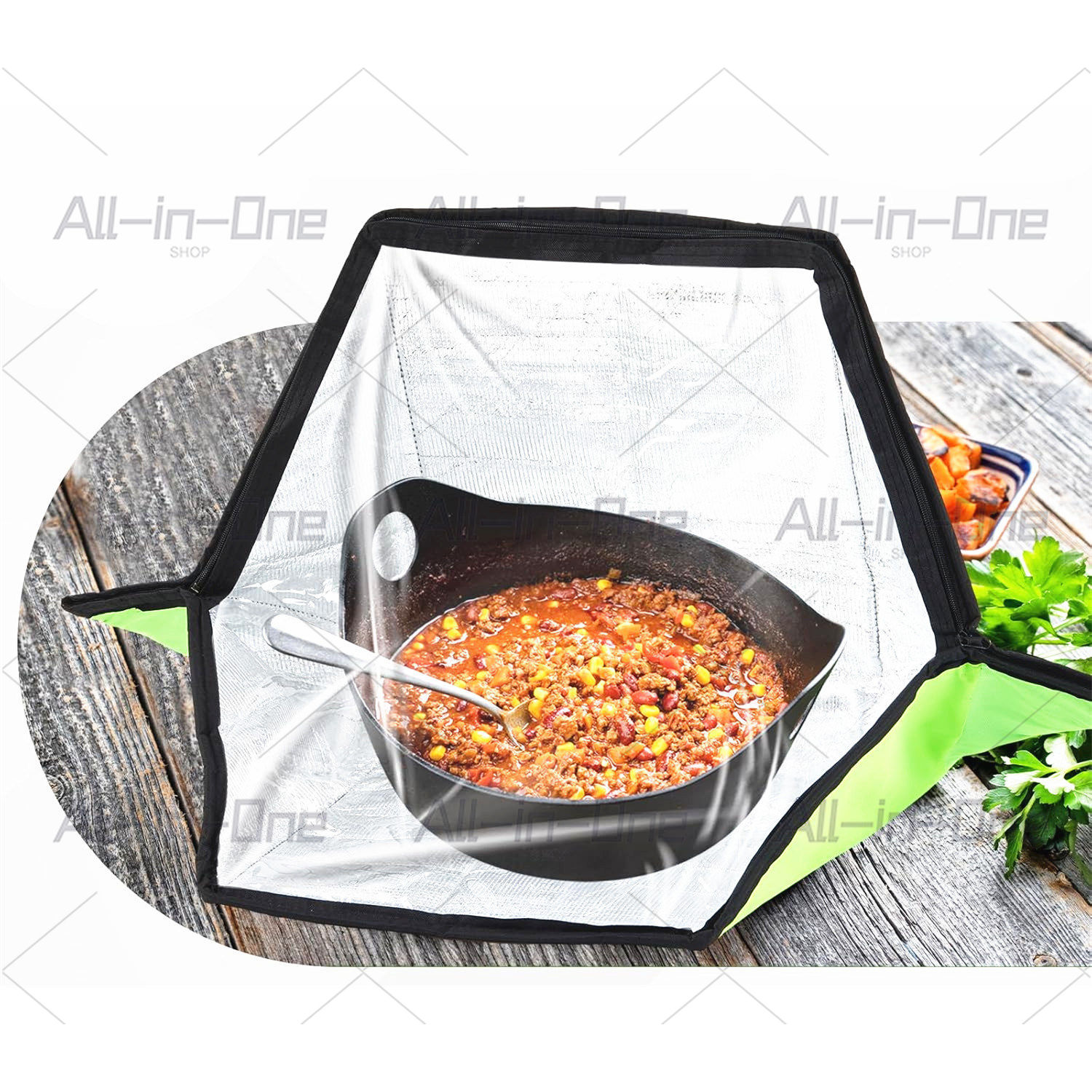 Portable Solar Oven Bag Cooker - Solar Oven Camp 评论和价格