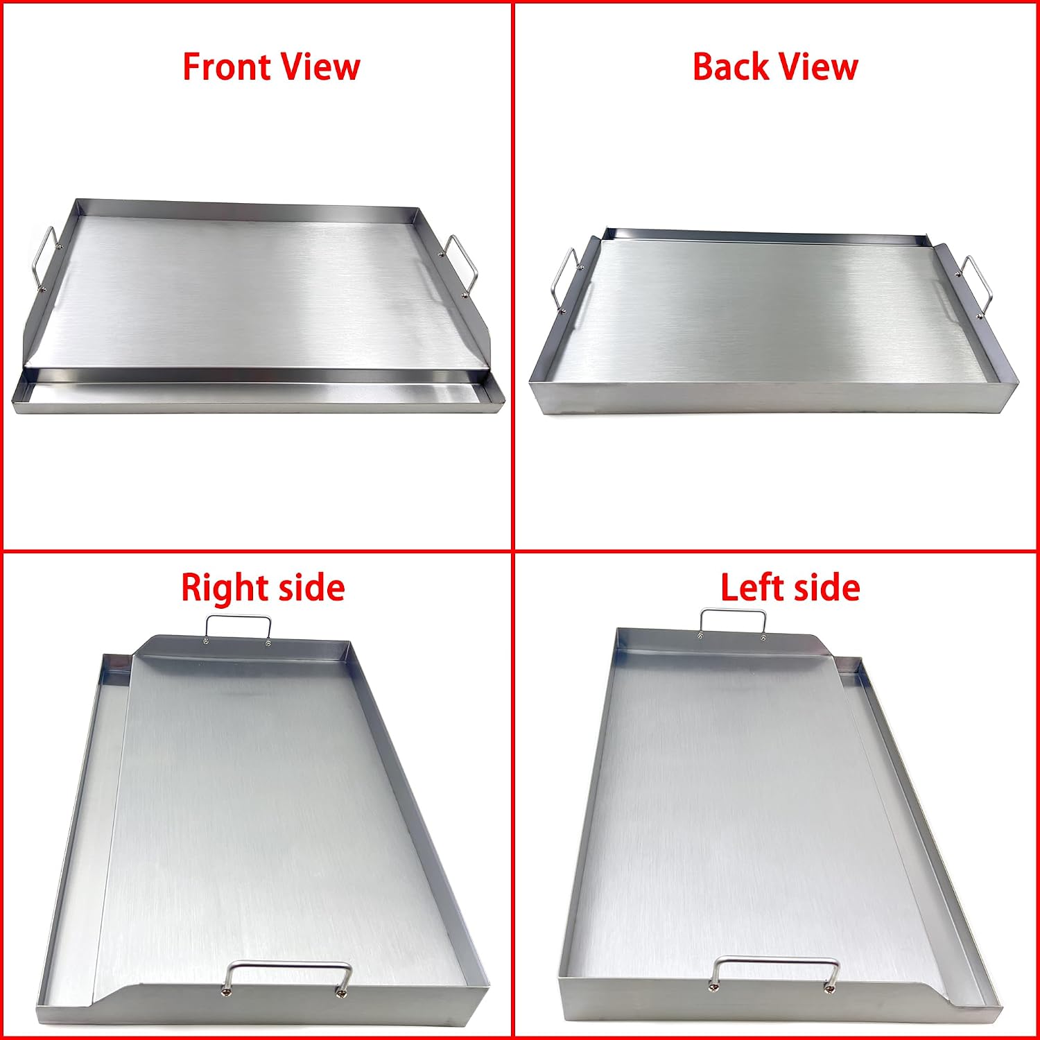 Stainless Steel Flat Top BBQ C - Camping Cooking Flat Top 评论和价格