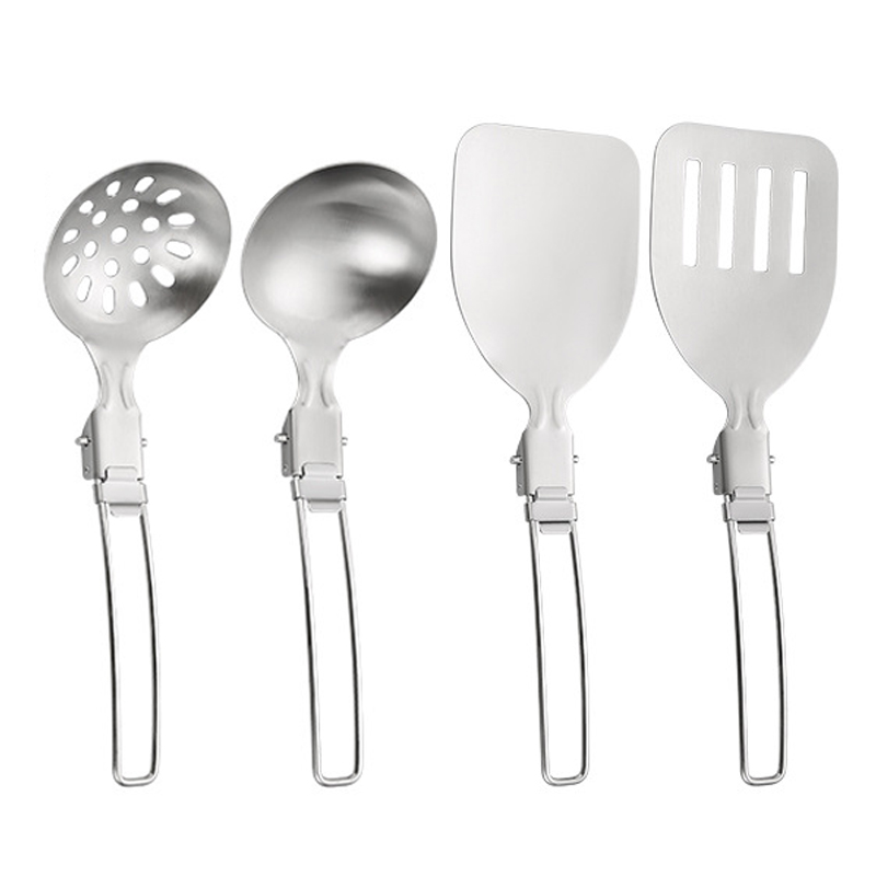 4PCS Outdoor Folding Kitchenwa - Camping Cooking Bundle 评论和价格