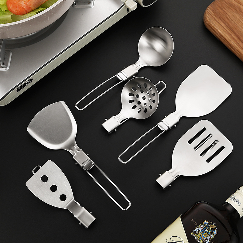4PCS Outdoor Folding Kitchenwa - Camping Cooking Bundle 评论和价格