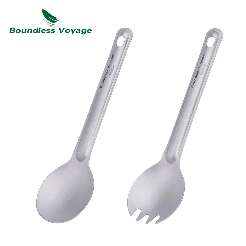Boundless Voyage Titanium Cutl - Camp Spork Set 评论和价格