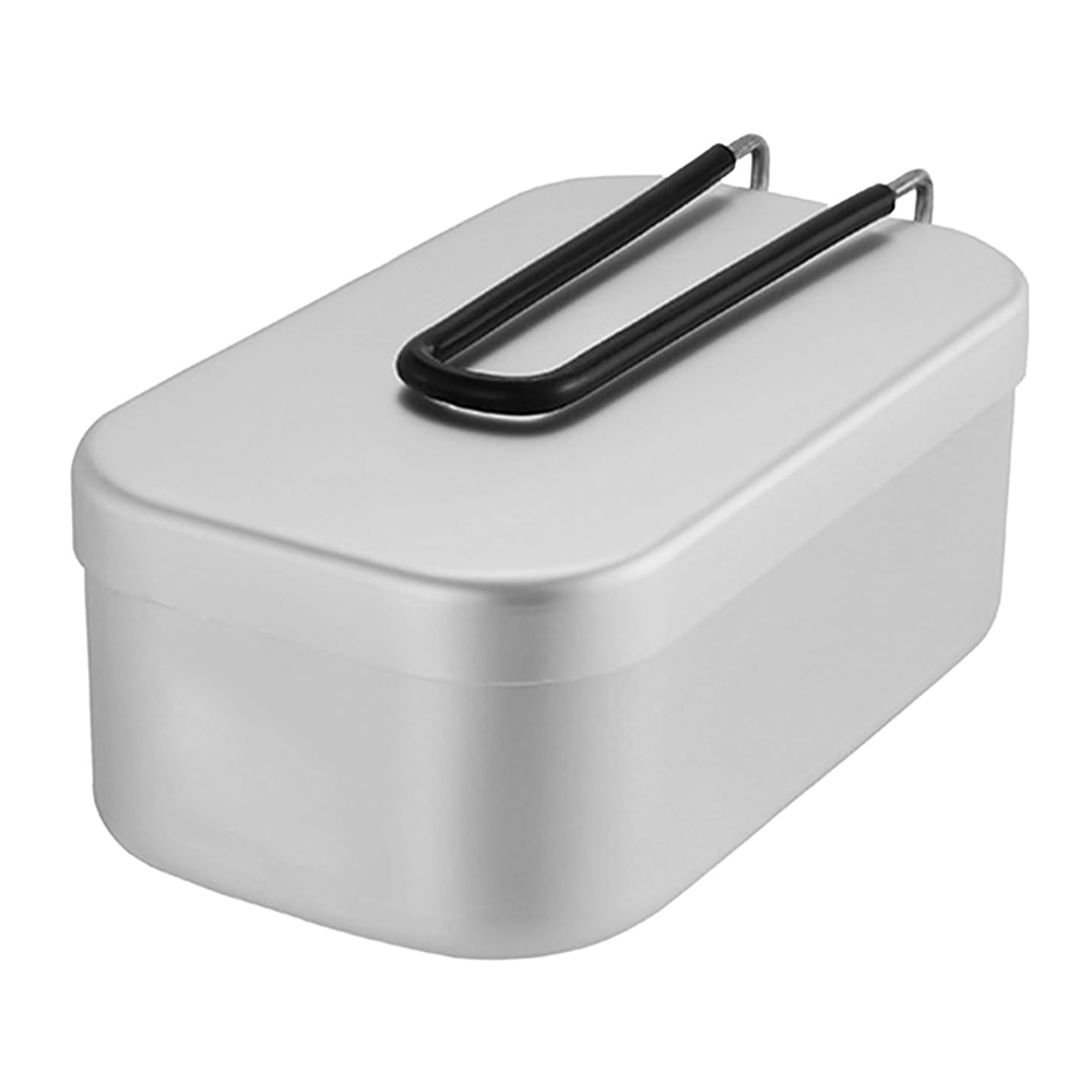 800ML Aluminum Lunch Boxes Out - Camping Cooking Box 评论和价格