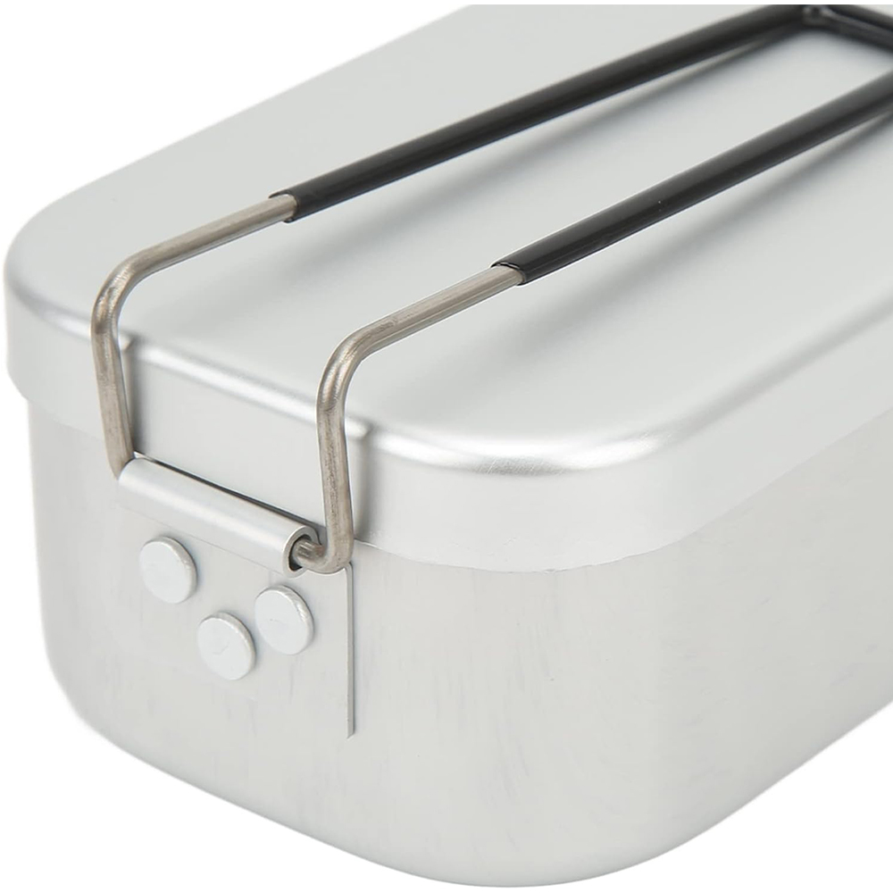 800ML Aluminum Lunch Boxes Out - Camping Cooking Box 评论和价格