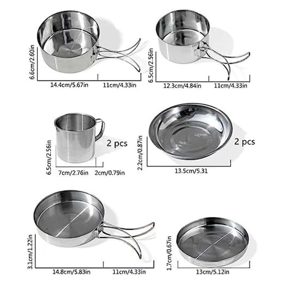 12.5CM D, 5.7CM H Camping Cook - Camping Cooking Easy 评论和价格