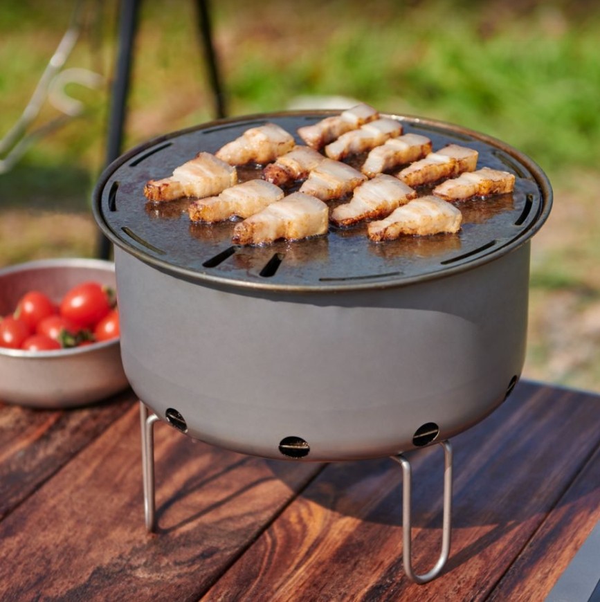 Outdoor Titanium Portable Flat - Camping Cooking Flat Top 评论和价格