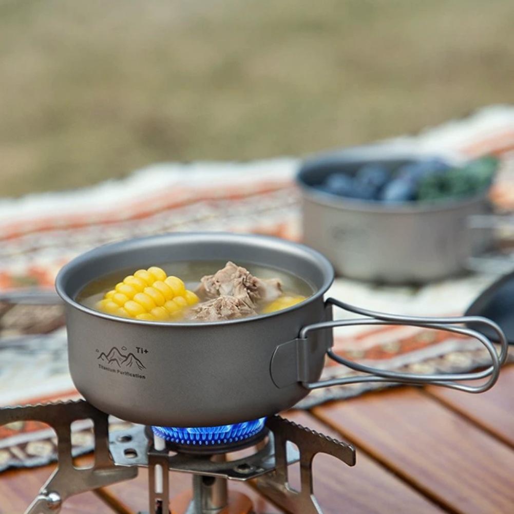 Ultralight Camping Pot Portabl - Camping Cooking Noodles 评论和价格