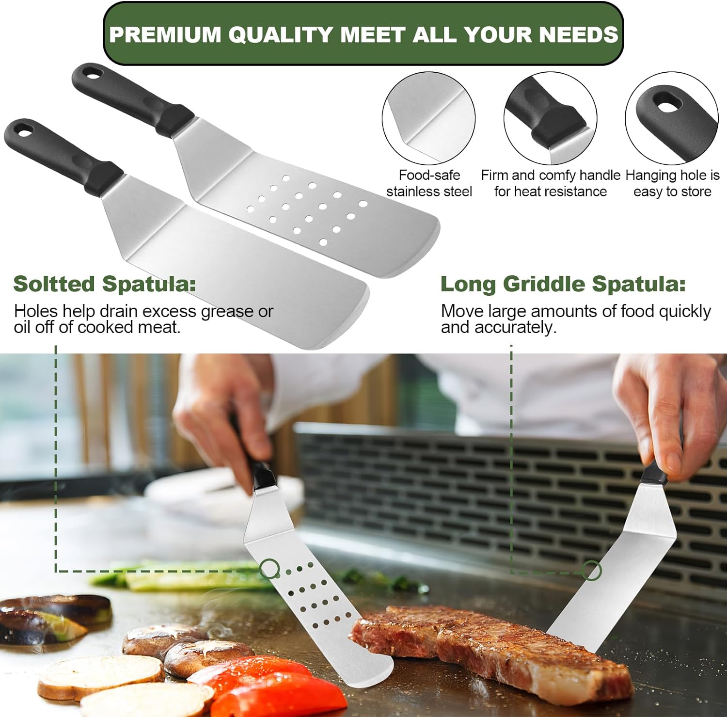 33Pcs Flat Top Griddle Accesso - Camping Cooking Flat Top 评论和价格