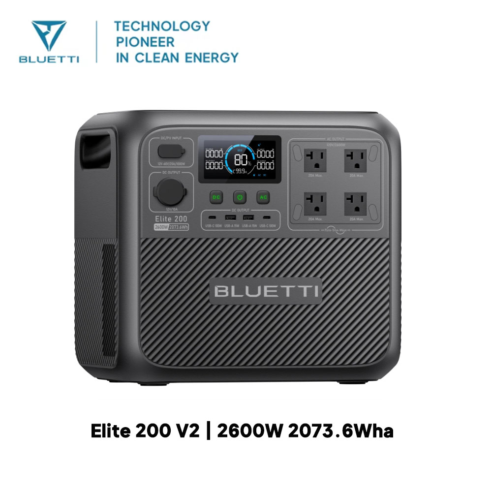 【Renew】BLUETTI Elite 200 V2 Po - Camping Cooking Box 评论和价格