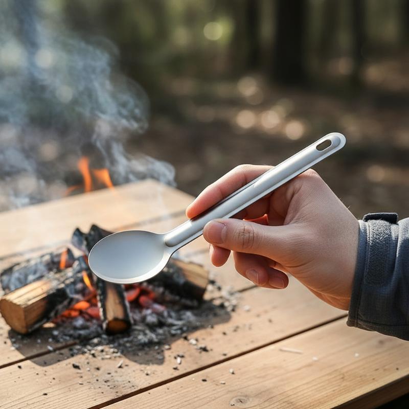 Portable Titanium Long Handle  - Camping Cooking Bundle 评论和价格
