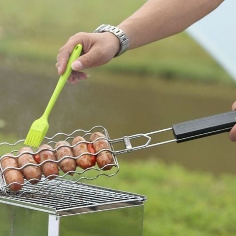 Portable Camping BBQ Grill Com - Camping Cooking Easy 评论和价格