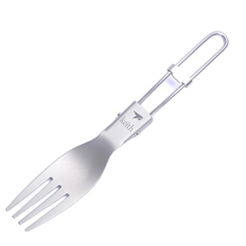 Keith Outdoor Titanium Folding - Camp Spork Set 评论和价格