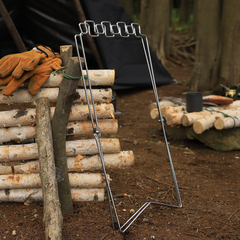 Portable Folding Garbage Bag H - Camping Cooking Utensil Holder 评论和价格