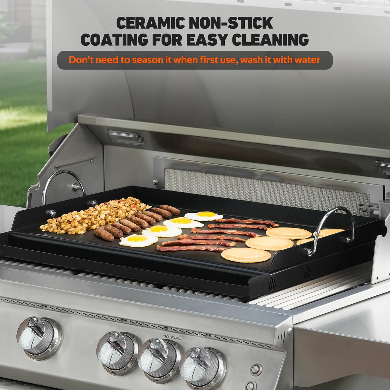 Universal BBQ Griddle Flat Top - Camping Cooking Flat Top 评论和价格