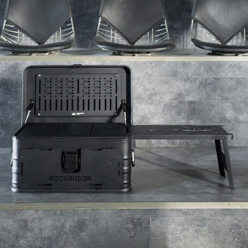 Outdoor Storage Box Aluminum M - Camping Cooking Box 评论和价格