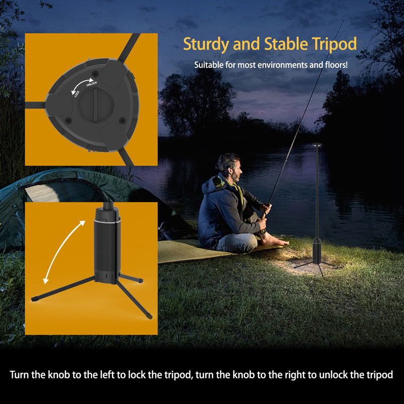 Portable Camping Lantern Teles - Camping Cooking Tripod 评论和价格