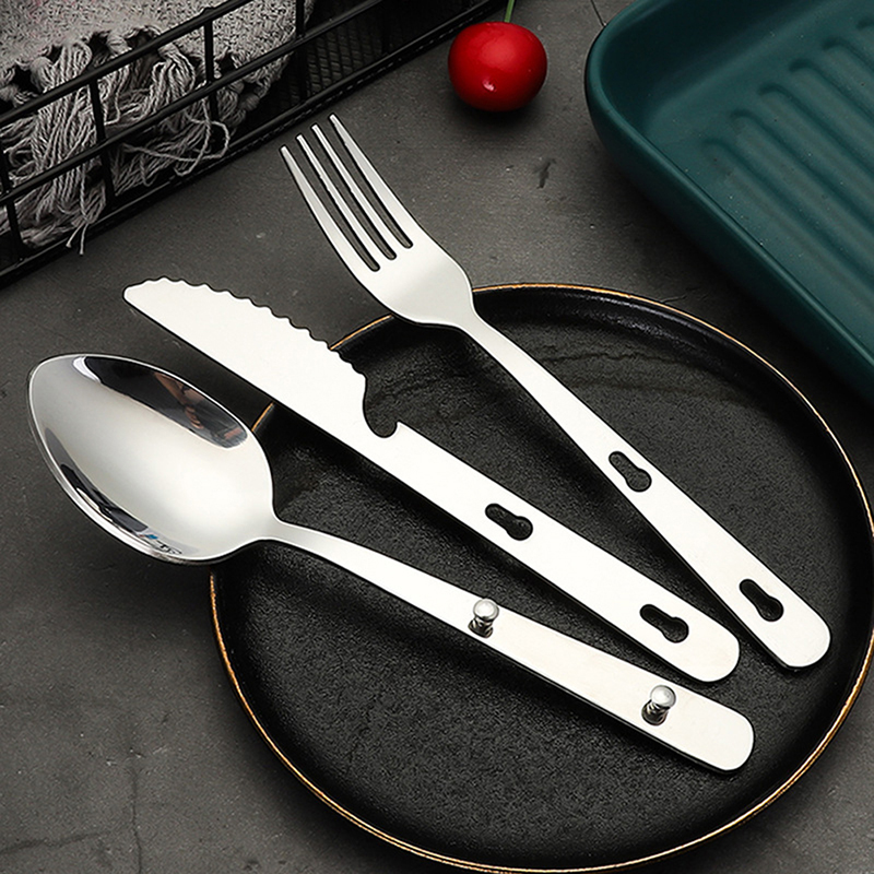 3pcs/set Portable Stainless St - Camping Cooking Bundle 评论和价格