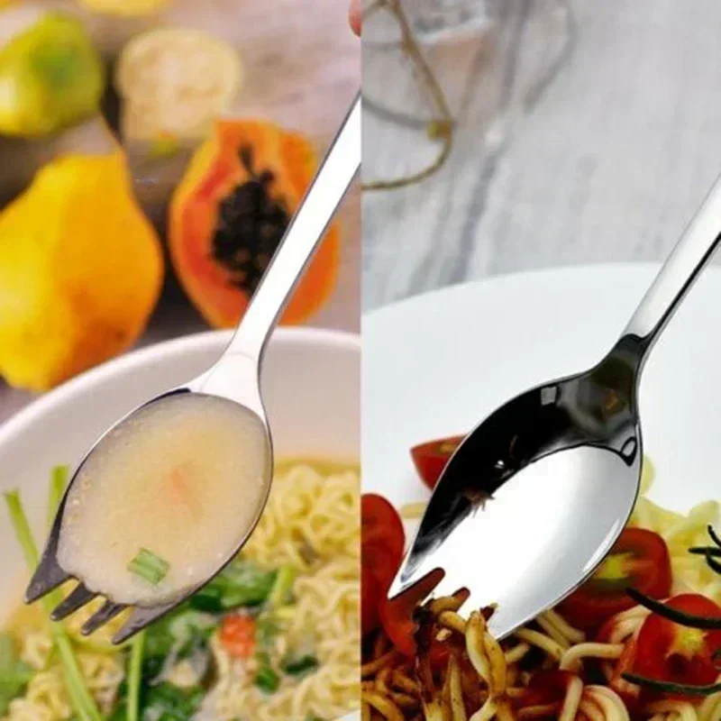 5pcs Spork Set Soup Spoon Tabl - Camp Spork Set 评论和价格