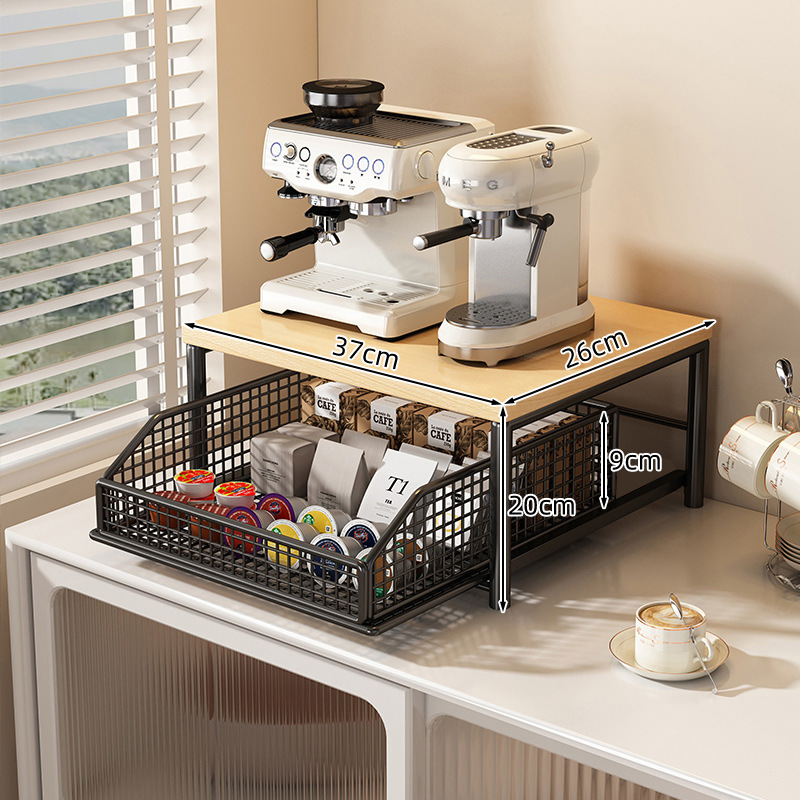 Coffee Machine Storage Rack Pu - Pocket Coffee Maker 评论和价格