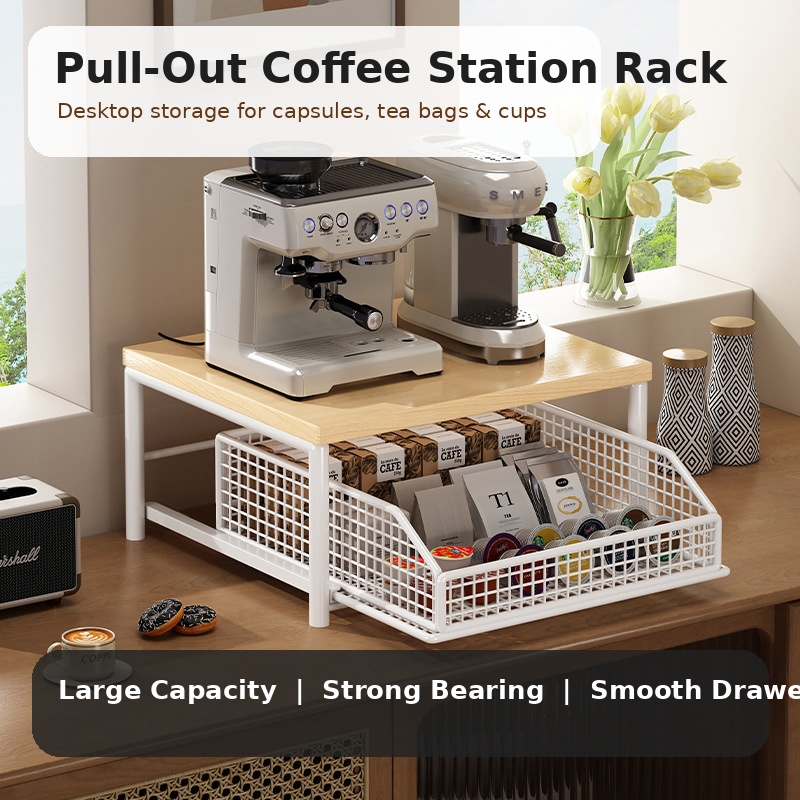 Coffee Machine Storage Rack Pu - Pocket Coffee Maker 评论和价格