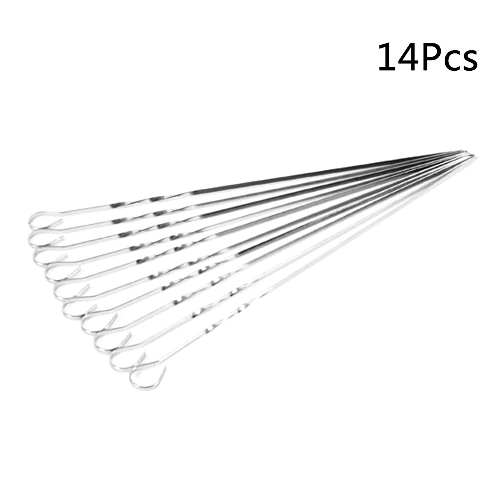 14Pcs Stainless Steel Barbecue - Camping Cooking Easy 评论和价格