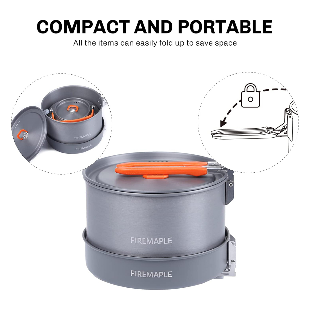 Fire Maple Camping Cookware Ut - Camping Cooking Recipes 评论和价格