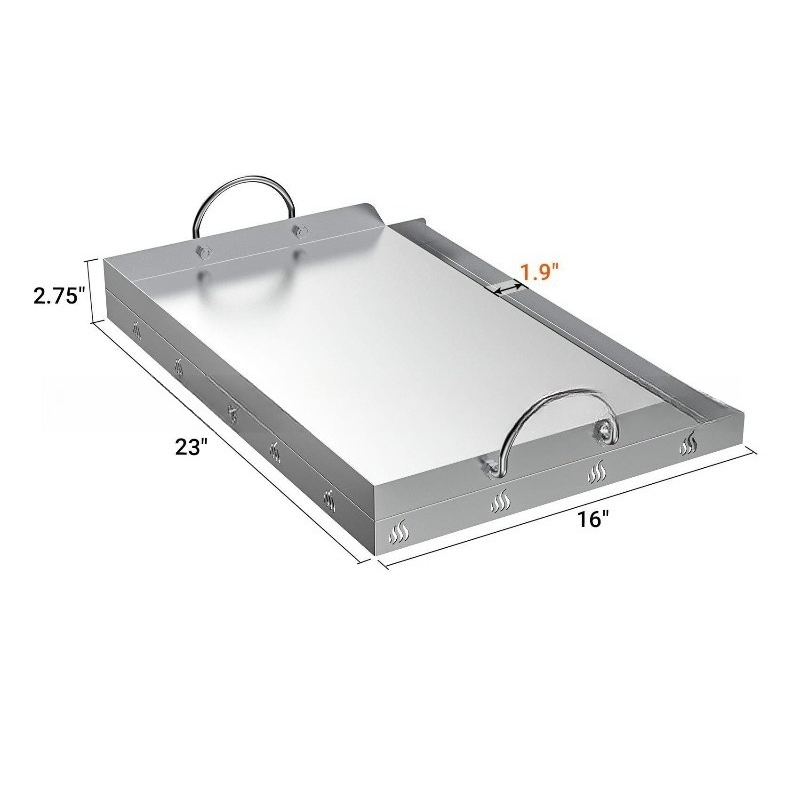 Stainless Steel Griddle BBQ To - Camping Cooking Flat Top 评论和价格