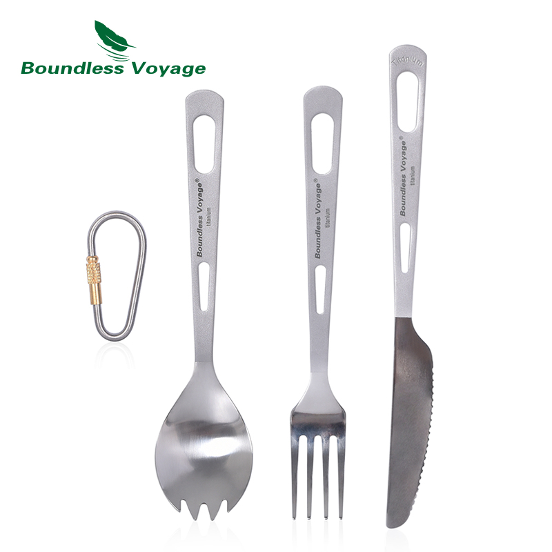 Boundless Voyage Outdoor Titan - Camp Spork Set 评论和价格